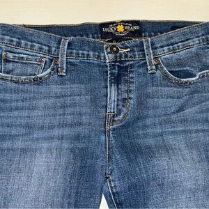 Lucky Brand Brooke Flare Jeans Women’s Size 6/28 Medium Wash Stretch Denim